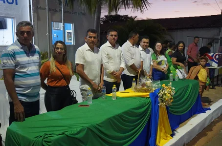 Prefeito Hilton Gomes no desfile