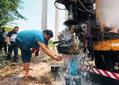 Prefeitura de Altos realiza obras em poços para levar água a população