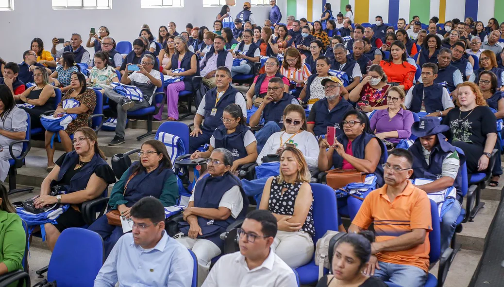 Público presente na cerimônia