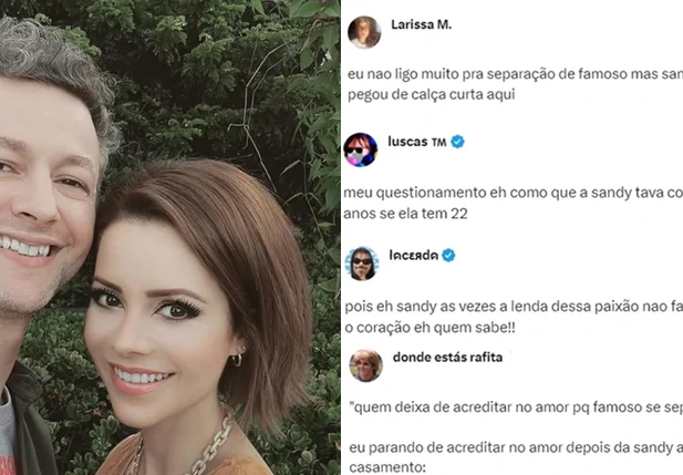 Repercussão da separação de Sandy e Lucas Lima