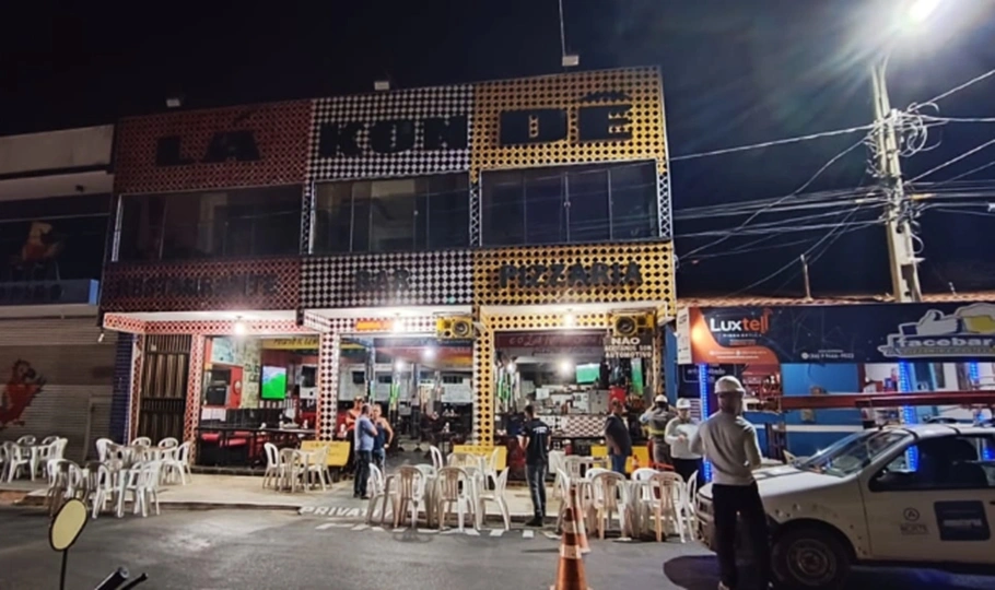 Restaurante alvo da ação de fiscalização em Pedro II