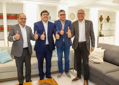 Reunião com o governador Rafael Fonteles