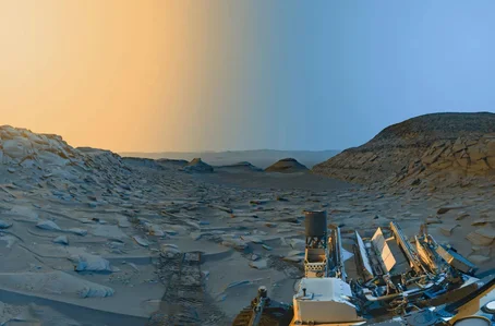 Robô Curiosity Mars fotografa Marte