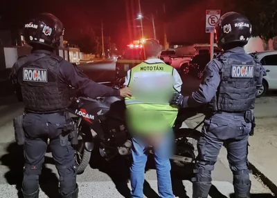 Rocam prende mototaxista por tráfico de drogas em Picos