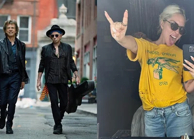 Rolling Stones e Lady Gaga