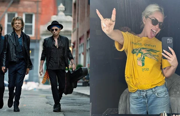 Rolling Stones e Lady Gaga