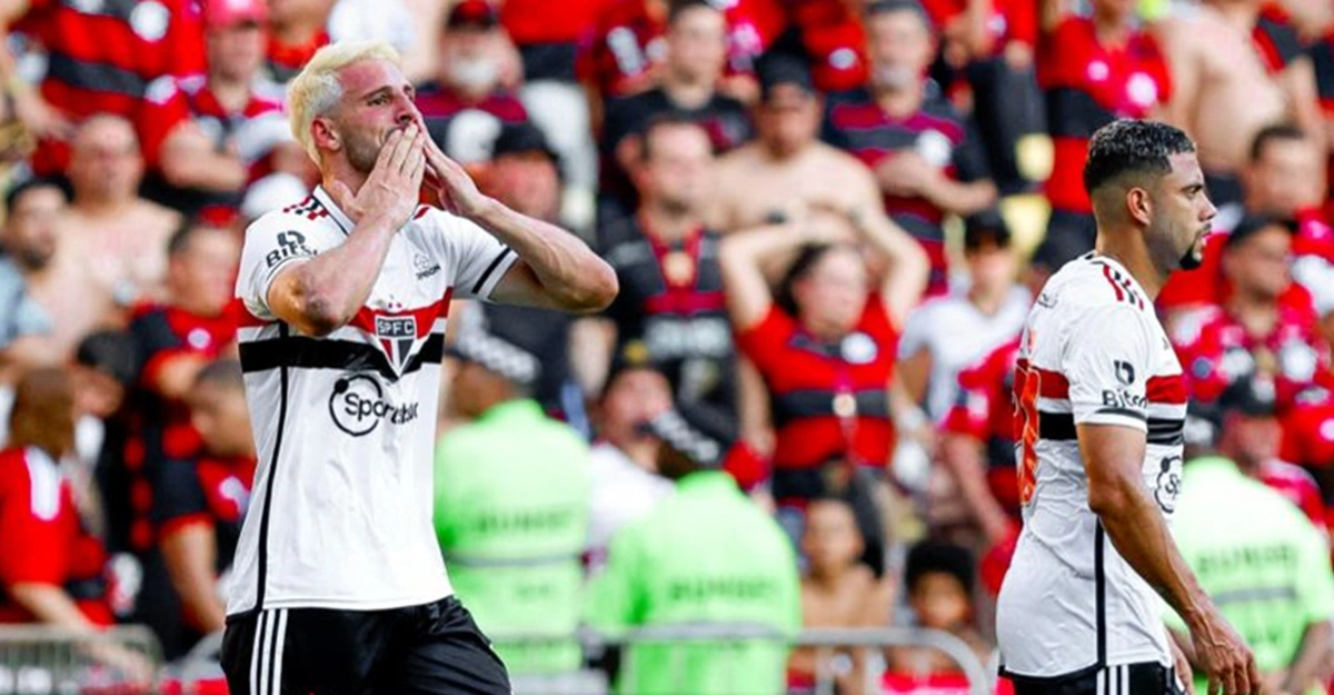 São Paulo venceu o Flamengo com gol de Calleri