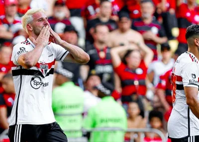 São Paulo venceu o Flamengo com gol de Calleri