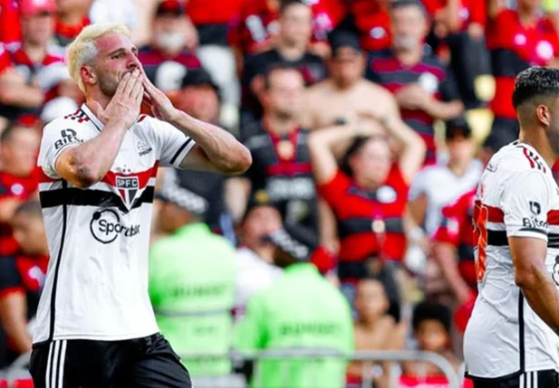 São Paulo venceu o Flamengo com gol de Calleri