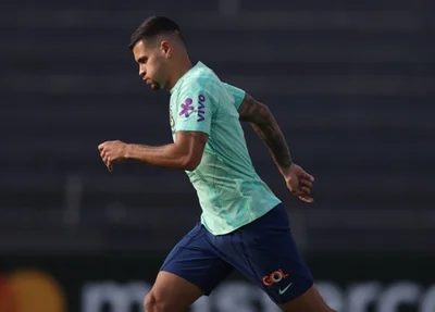 Seleção Brasileira fez treino para jogo contra o Peru