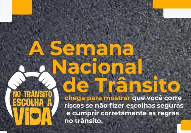 Strans realiza a Semana Nacional de Trânsito 2023