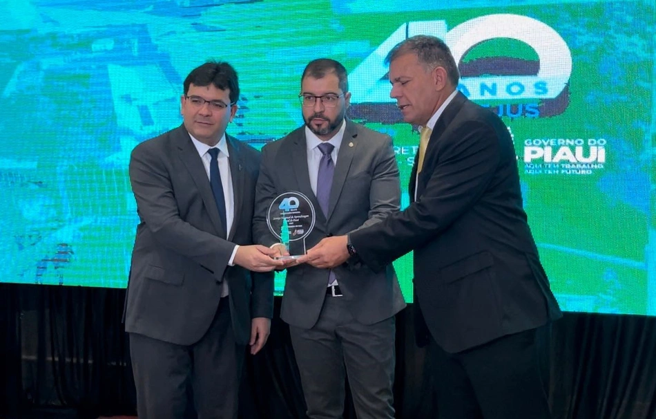 Superintendente da SENAR recebe homenagem de Rafael Fonteles e coronel Carlos Augusto