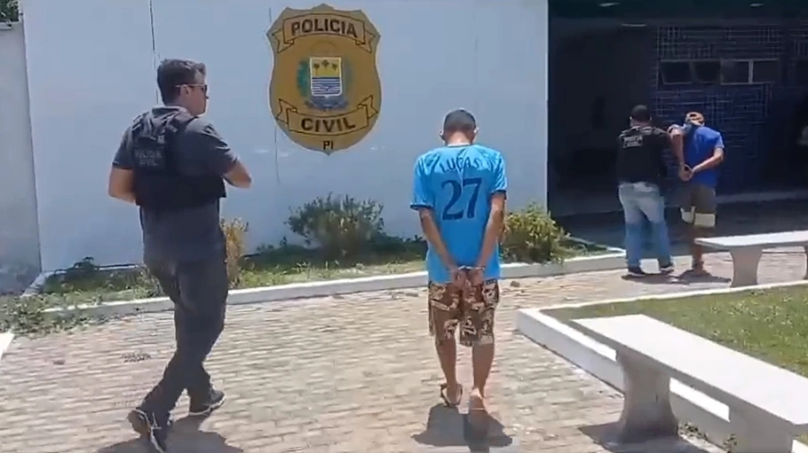 Suspeitos presos acusados de tentativa de homicídio em Parnaíba