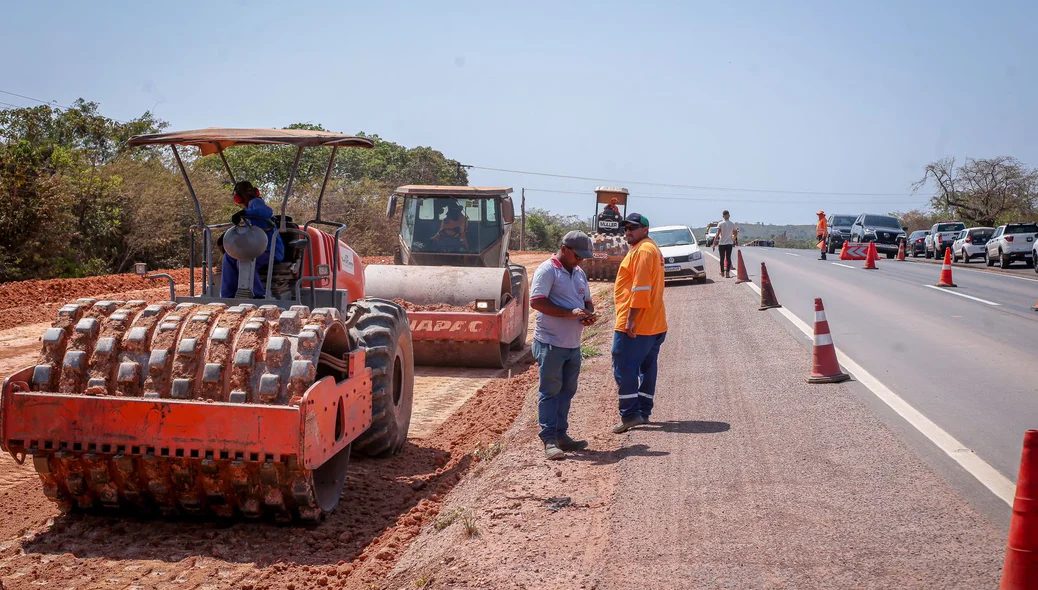 Trecho entre Teresina e Demerval Lobão