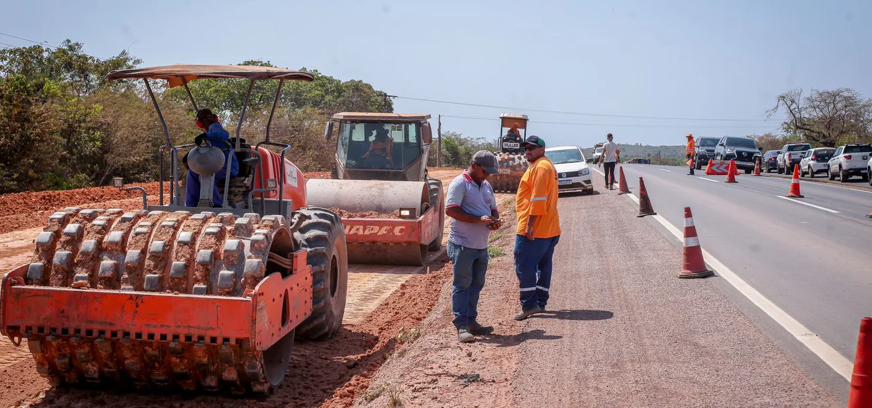 Trecho entre Teresina e Demerval Lobão