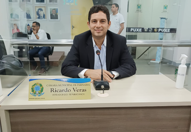 Vereador de Parnaíba, Ricardo Veras (PSD)