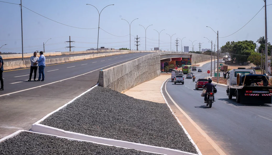 Viaduto do Mercado do Peixe foi inaugurado nesta sexta em Teresina