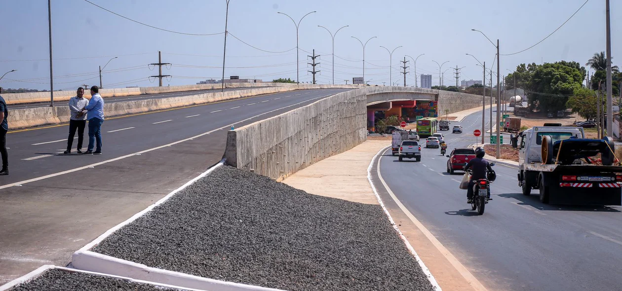 Viaduto do Mercado do Peixe foi inaugurado nesta sexta em Teresina