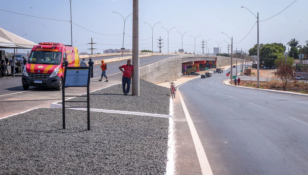 Viaduto do Mercado do Peixe foi inaugurado nesta sexta