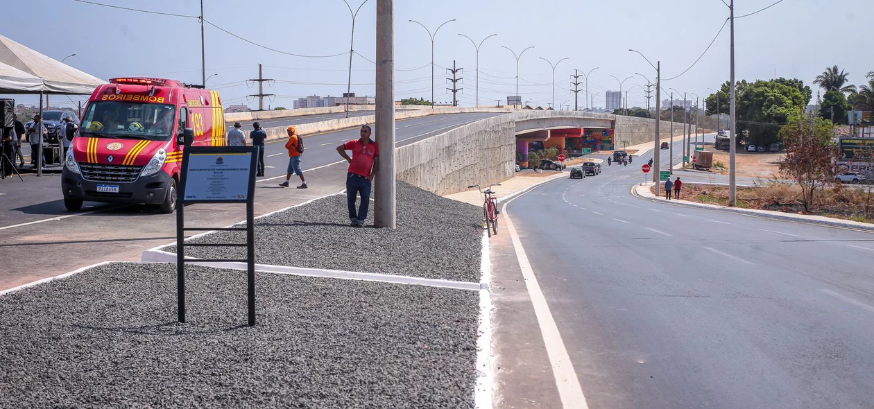 Viaduto do Mercado do Peixe foi inaugurado nesta sexta