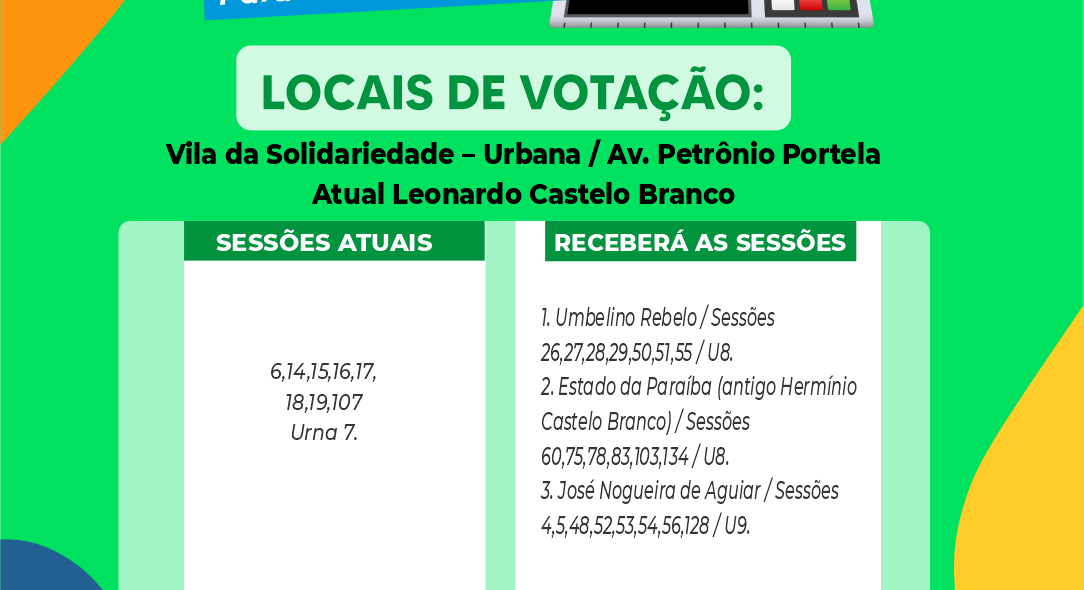 Vila Solidariedade- Urbana/ Av. Petrônio Portela Atual Leonardo Castelo Branco