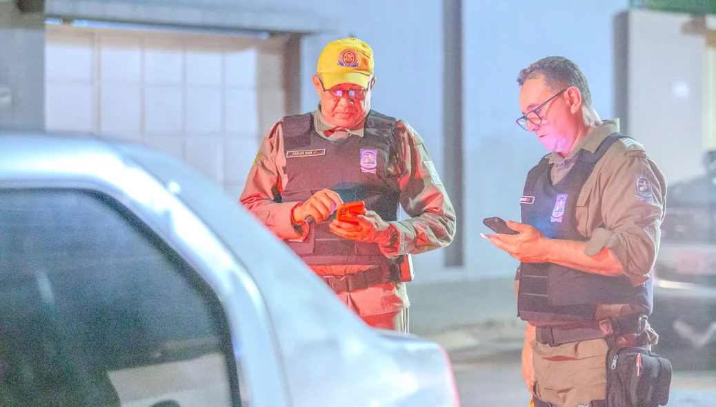 A operação de trânsito ocorreu nessa quinta-feira (04)