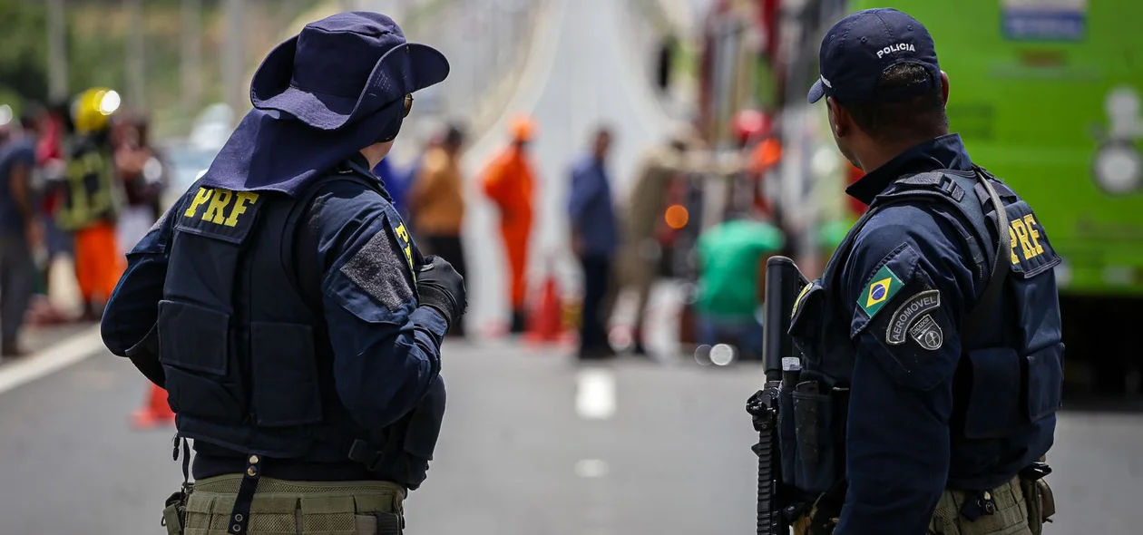 A PRF realizou o isolamento do local do acidente e controlou o trânsito