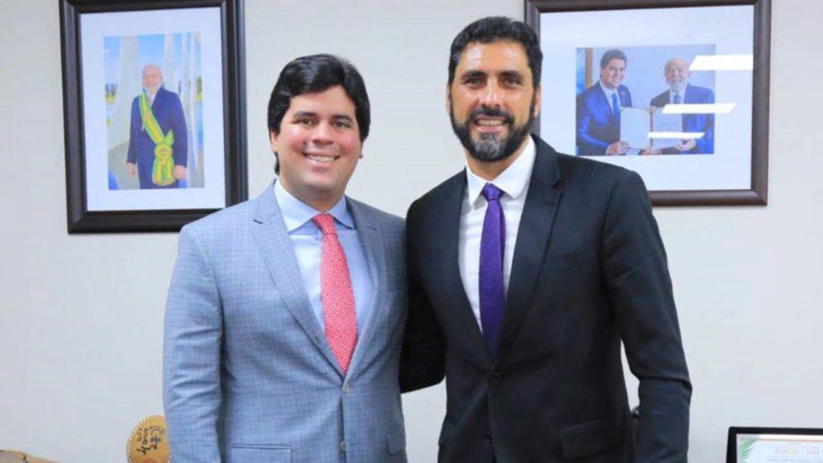 André Fufuca e Athirson Mazzoli