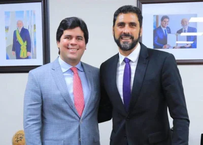 André Fufuca e Athirson Mazzoli