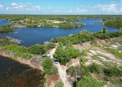 Área foi embargada pela Semarh por crime ambiental