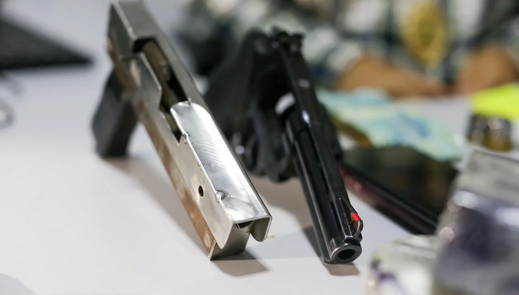 Armas apreendidas