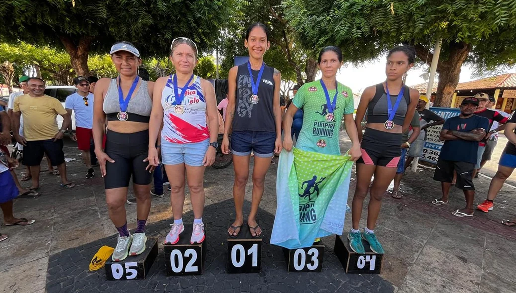 Atletas da categoria feminina