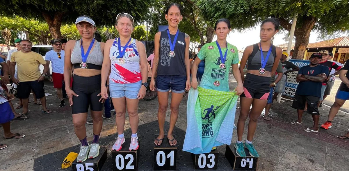 Atletas da categoria feminina