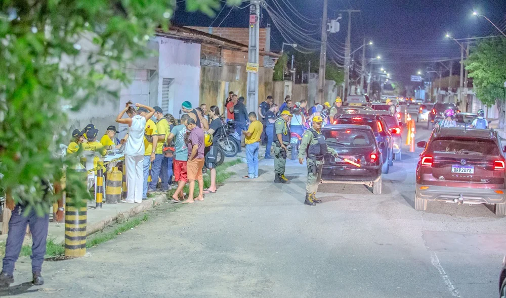 Blitzen realizada em todas as zonas de Teresina