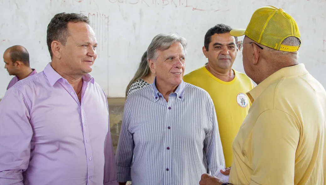 Roberval Queiroz, Renato Berger e Dr. Pessoa