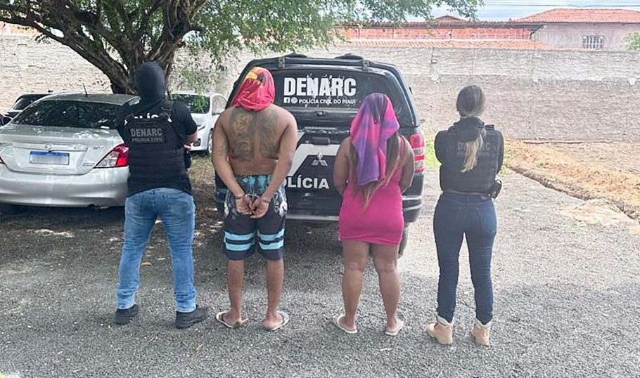 Casal de membros do PCC é preso na zona sudeste de Teresina