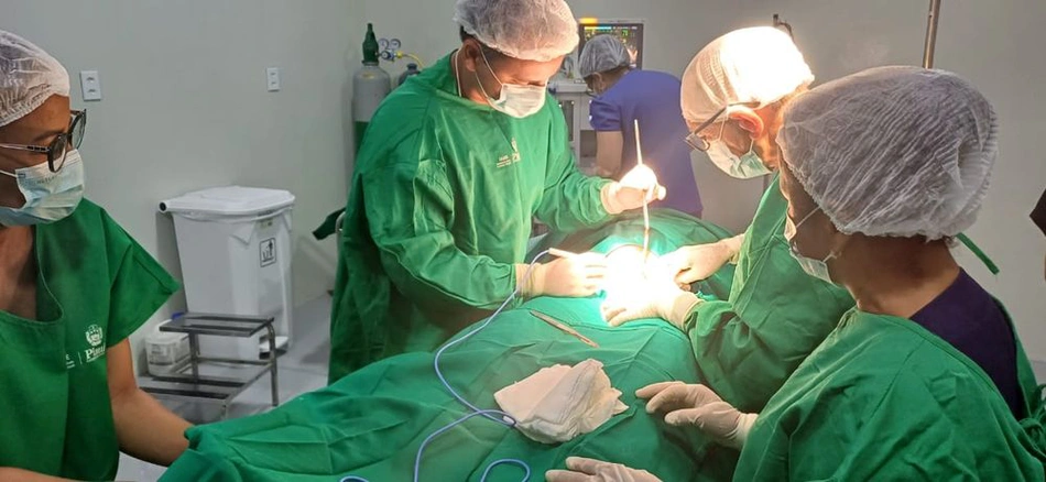 Centro cirúrgico do Hospital Norberto Moura