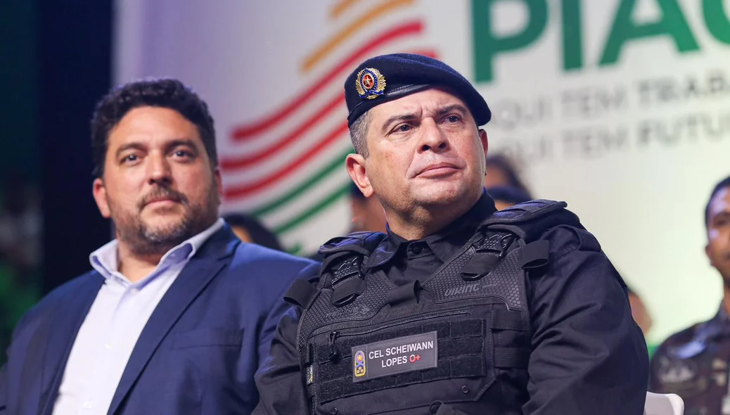 Comandante-geral da PM-PI, coronel Scheiwann Lopes