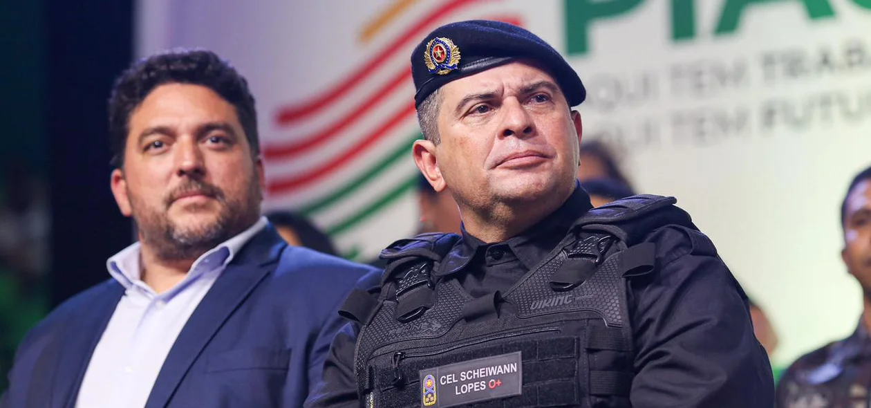 Comandante-geral da PM-PI, coronel Scheiwann Lopes