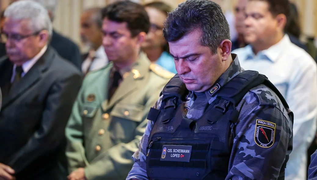 Comandante Geral da Polícia Militar Scheiwann Lopes