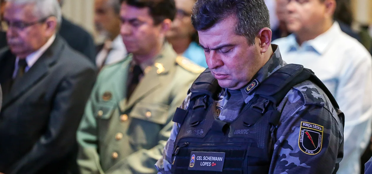 Comandante Geral da Polícia Militar Scheiwann Lopes