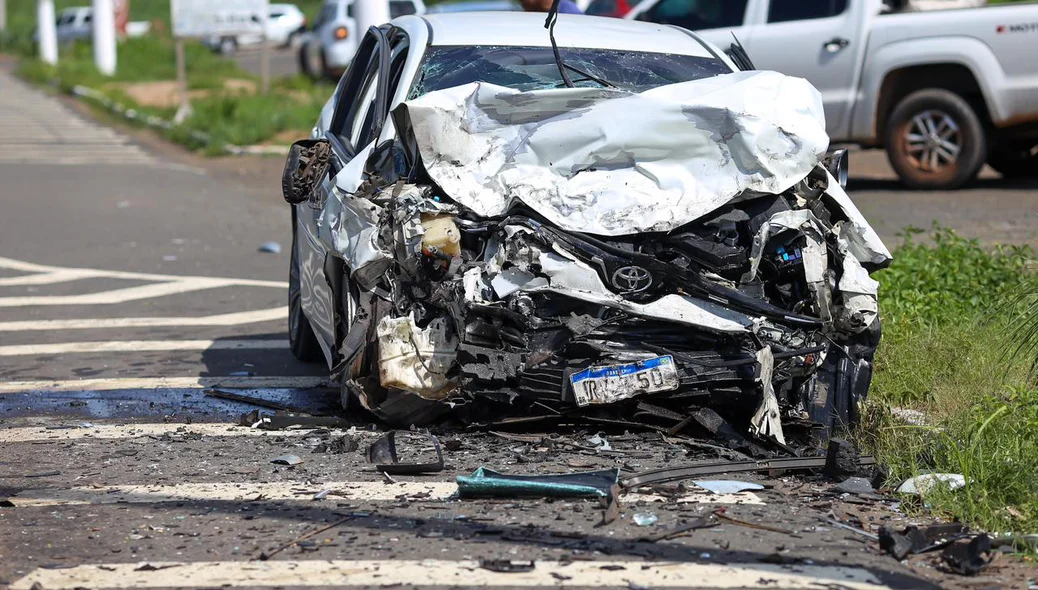 Corolla envolvido no acidente