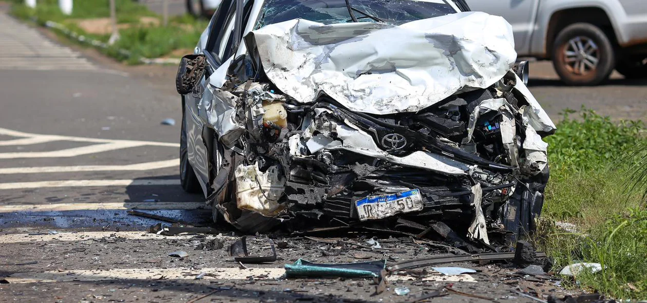 Corolla envolvido no acidente