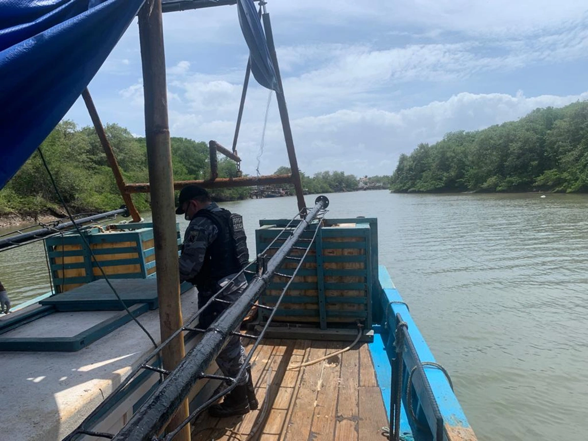 Corpo foi encontrado boiando no Rio Portinho