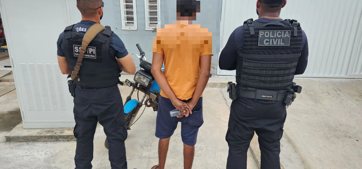 Cumprimento de mandado de prisão durante a Operação Picos