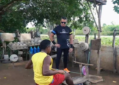 Demóstenes Ribeiro e Leandro Gonçalves na Academia Balotelli