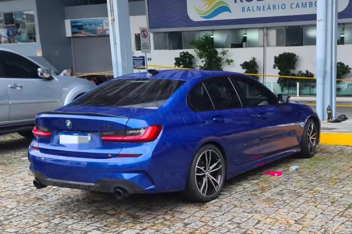 Dentro da BMW haviam cinco pessoas, e apenas uma delas sobreviveu