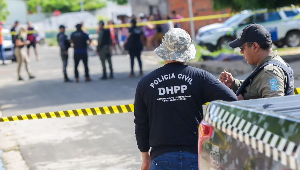 DHPP encaminhou equipe ao local do homicídio