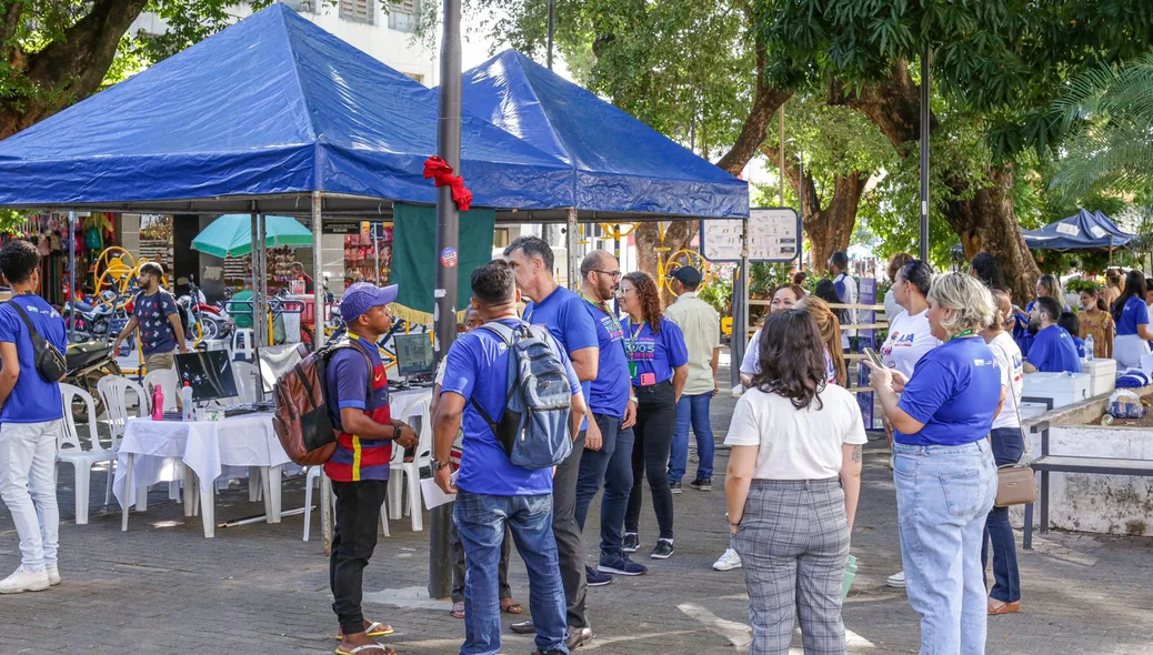 Dia D de matrículas escolares no Piauí acontece na Praça Rio Branco