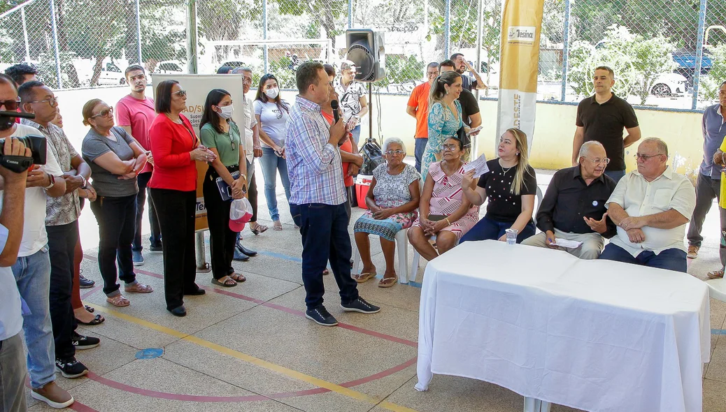 Discursos durante a solenidade